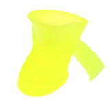 Maxbell Maxbell 4 Waterproof Dog Puppy Cat Rubber Pet Rain Boots Anti-Slip Shoes  Yellow_M