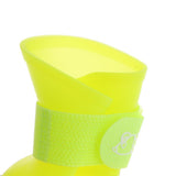 Maxbell Maxbell 4 Waterproof Dog Puppy Cat Rubber Pet Rain Boots Anti-Slip Shoes  Yellow_L