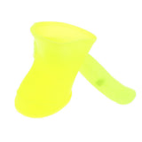 Maxbell Maxbell 4 Waterproof Dog Puppy Cat Rubber Pet Rain Boots Anti-Slip Shoes  Yellow_L