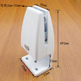Maxbell 2 Office Partition Support Desk Divider Privacy Screen Panel Clamp Clip