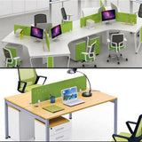 Maxbell 2 Office Partition Support Desk Divider Privacy Screen Panel Clamp Clip