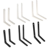 Maxbell Pair Heavy Duty Wall Shelf Bracket Shelves Support Shelf Holder Supporter S - Aladdin Shoppers