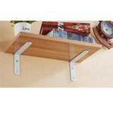 Maxbell Pair Heavy Duty Wall Shelf Bracket Shelves Support Shelf Holder Supporter S - Aladdin Shoppers