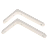 Maxbell Pair Heavy Duty Wall Shelf Bracket Shelves Support Shelf Holder Supporter S - Aladdin Shoppers