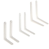 Maxbell Pair Heavy Duty Wall Shelf Bracket Shelves Support Shelf Holder Supporter S - Aladdin Shoppers