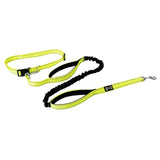 Maxbell Maxbell Reflective Pet Dog Leash Traction Rope Puppy Harness with Waistband Yellow