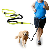 Maxbell Maxbell Reflective Pet Dog Leash Traction Rope Puppy Harness with Waistband Yellow