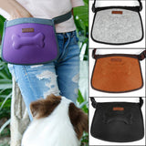 Maxbell Maxbell Hands Free Pet Treat Pouch Snack Bag Training Treat Waist Bag Purple