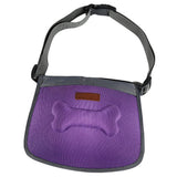 Maxbell Maxbell Hands Free Pet Treat Pouch Snack Bag Training Treat Waist Bag Purple