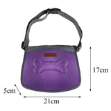 Maxbell Maxbell Hands Free Pet Treat Pouch Snack Bag Training Treat Waist Bag Purple