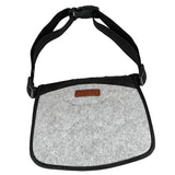 Maxbell Maxbell Hands Free Pet Treat Pouch Snack Bag Training Treat Waist Bag Gray