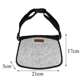 Maxbell Maxbell Hands Free Pet Treat Pouch Snack Bag Training Treat Waist Bag Gray