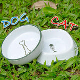 Maxbell Maxbell Pet Dog Feeder Cat Water Bowl Feeding Bowl Dish Container Type 2