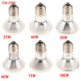 Maxbell Maxbell E27 220V UVA Infrared Reptile Basking Lamp Heat Light Halogen Bulb  25W