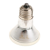 Maxbell Maxbell E27 220V UVA Infrared Reptile Basking Lamp Heat Light Halogen Bulb  75W