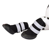 Maxbell Maxbell 4Pcs Dog Boots Waterproof Pet Puppy Reflective Neoprene Shoes Booties 7#