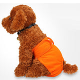 Maxbell Maxbell Female Pet Dog Puppy Pants Bitch Season Menstrual Sanitary Nappy Diaper Orange M