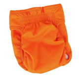 Maxbell Maxbell Female Pet Dog Puppy Pants Bitch Season Menstrual Sanitary Nappy Diaper Orange L
