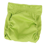 Maxbell Maxbell Female Pet Dog Puppy Pants Bitch Season Menstrual Sanitary Nappy Diaper Green S