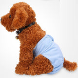 Maxbell Maxbell Female Pet Dog Puppy Pants Bitch Season Menstrual Sanitary Nappy Diaper Blue M