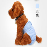 Maxbell Maxbell Female Pet Dog Puppy Pants Bitch Season Menstrual Sanitary Nappy Diaper Blue M