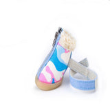 Maxbell Maxbell Dog Boots Waterproof Anti-Slip Pet Puppy Camouflage Shoes Booties Pink #1