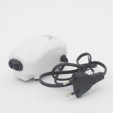 Maxbell Maxbell Aquarium Air Pump Fish Tank Air Diffuser Water Hydroponics Bubbler Aerator 2-Nozzle