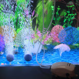 Maxbell Maxbell Aquarium Air Pump Fish Tank Air Diffuser Water Hydroponics Bubbler Aerator 2-Nozzle