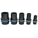 Maxbell 2 pcs Fish Tank Tube Pipe Joint Aquarium Pipe Connector Coupler Adapter