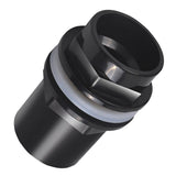 Maxbell 2 pcs PVC Fish Tank Tube Pipe Joint Aquarium Pipe Connector Coupler Adapter