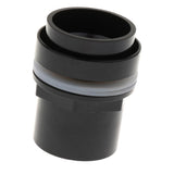 Maxbell 2 pcs PVC Fish Tank Tube Pipe Joint Aquarium Pipe Connector Coupler Adapter
