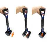 Maxbell Maxbell Pet Cat Dog Puppy Poop Scooper Poo Shovel Waste Pick-up Spade Black