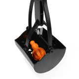 Maxbell Maxbell Pet Cat Dog Puppy Poop Scooper Poo Shovel Waste Pick-up Spade Black