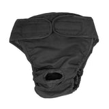 Maxbell 2 pcs Dog Physiological Pants Femal Dogs Sanitary Pant Diaper Black Red L