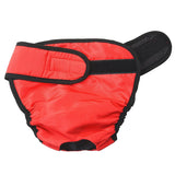 Maxbell 2 pcs Dog Physiological Pants Femal Dogs Sanitary Pant Diaper Black Red L