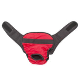 Maxbell 2 pcs Dog Physiological Pants Femal Dogs Sanitary Pant Diaper Black Red L