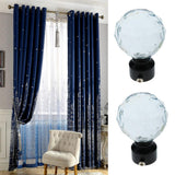 Maxbell 2-Piece Decorative Window Curtain Pole Rod End Cap Final Head 28mm 2# - Aladdin Shoppers