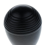 Maxbell 2-Piece Decorative Window Curtain Pole Rod End Cap Final Head 28mm 4# Black - Aladdin Shoppers