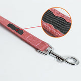 Maxbell Maxbell Pet Leash Bag Dog Puppy Walking Leash + Functional Carrier Bag Poop Bag Red