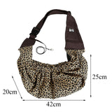 Maxbell Small Pet Dog Cat Sling Carrier Bag Travel Tote Pouch Shoulder Carry 3#