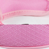 Maxbell Maxbell Mesh Pet Cat Kitten Adjustable Harness Walking Lead Leash Chest Strap Pink