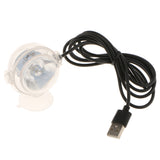 Maxbell Maxbell Fish Tank Amphibious Submersible Mini LED Spotlight Lamp EU Plug Red