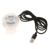 Maxbell Maxbell Fish Tank Amphibious Submersible Mini LED Spotlight Lamp EU Plug Red