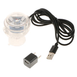 Maxbell Maxbell Fish Tank Amphibious Submersible Mini LED Spotlight Lamp EU Plug Blue