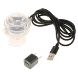 Maxbell Maxbell Fish Tank Amphibious Submersible Mini LED Spotlight Lamp EU Plug White