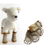 Maxbell Maxbell Anti-slip Pet Dog Socks Shoes Boots Warm Soft Cotton Socks Paw Protector L