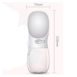 Maxbell Maxbell Portable Travel Pet Dog Leakproof Water Bottle Drinking Bowl Feeder  Blue