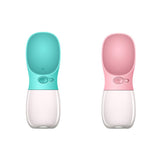 Maxbell Maxbell Portable Travel Pet Dog Leakproof Water Bottle Drinking Bowl Feeder  Blue