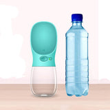 Maxbell Maxbell Portable Travel Pet Dog Leakproof Water Bottle Drinking Bowl Feeder  Blue