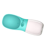 Maxbell Maxbell Portable Travel Pet Dog Leakproof Water Bottle Drinking Bowl Feeder  Blue